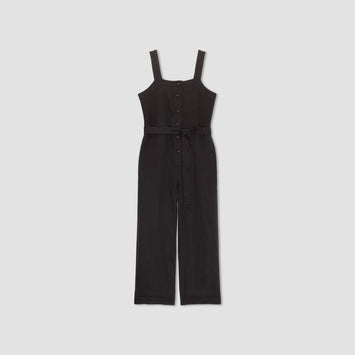 The Linen Jumpsuit | Black