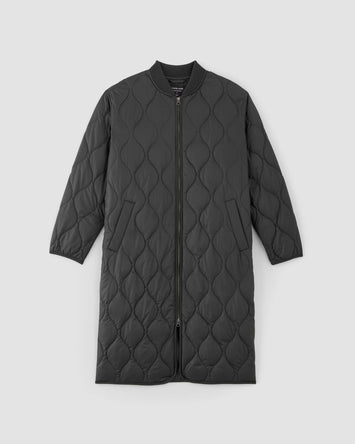 The ReNew Long Liner | Black