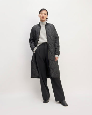 The ReNew Long Liner | Black