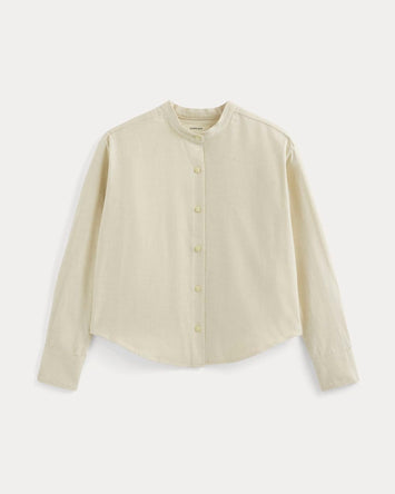 Flannel Shirt | Heathered Oat