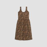 The Poplin Summer Dress | Tiger Stripe Toasted Coconut