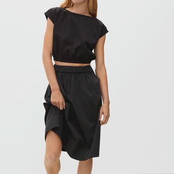 The Bubble Top | Black