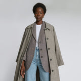 The ReWool® ’80s Blazer | Blue / Brown Houndstooth
