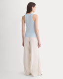 Racerback Tank in Pointelle | Skywriting