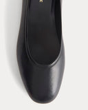 Made in Italy Flat | Black Leather