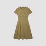 The Organic Cotton Waisted Dress | Kalamata