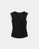 Asymmetrical Top in Butterluxe | Black
