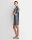 Weekend Tee Mini Dress | True Navy / Canvas Tan