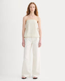 The Seersucker Tube Top | Bone