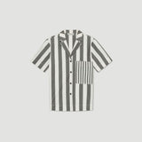 The Poplin Shirt | Bone / Black