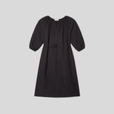 The Raglan Sleeve Poplin Dress | Black