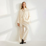 The Oversized Blazer in Linen | Canvas
