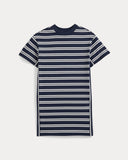 Weekend Tee Mini Dress | True Navy / Canvas Tan