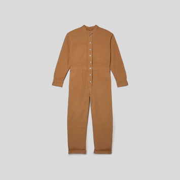 The Canvas Organic Cotton Coverall | Cappuccino