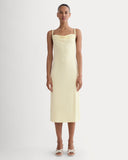 The Tank Midi Dress in Butterknit | Light Yellow