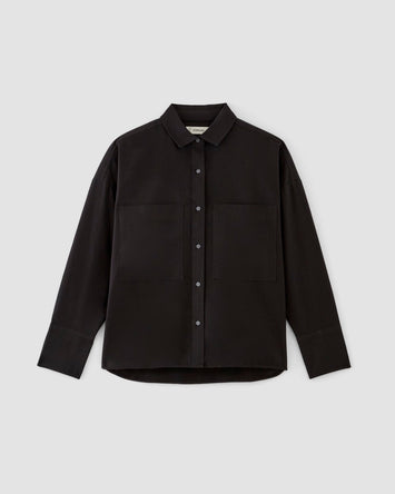 The Boxy Oxford | Black