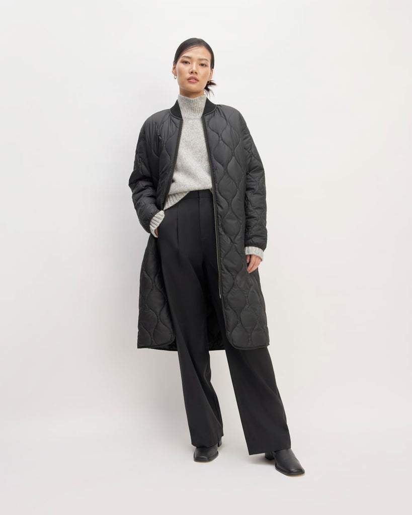 The ReNew Long Liner | Black