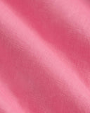 The Popover Dress in Linen | Deep Pink