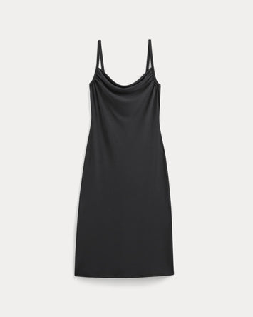 The Tank Midi Dress in Butterknit | Black