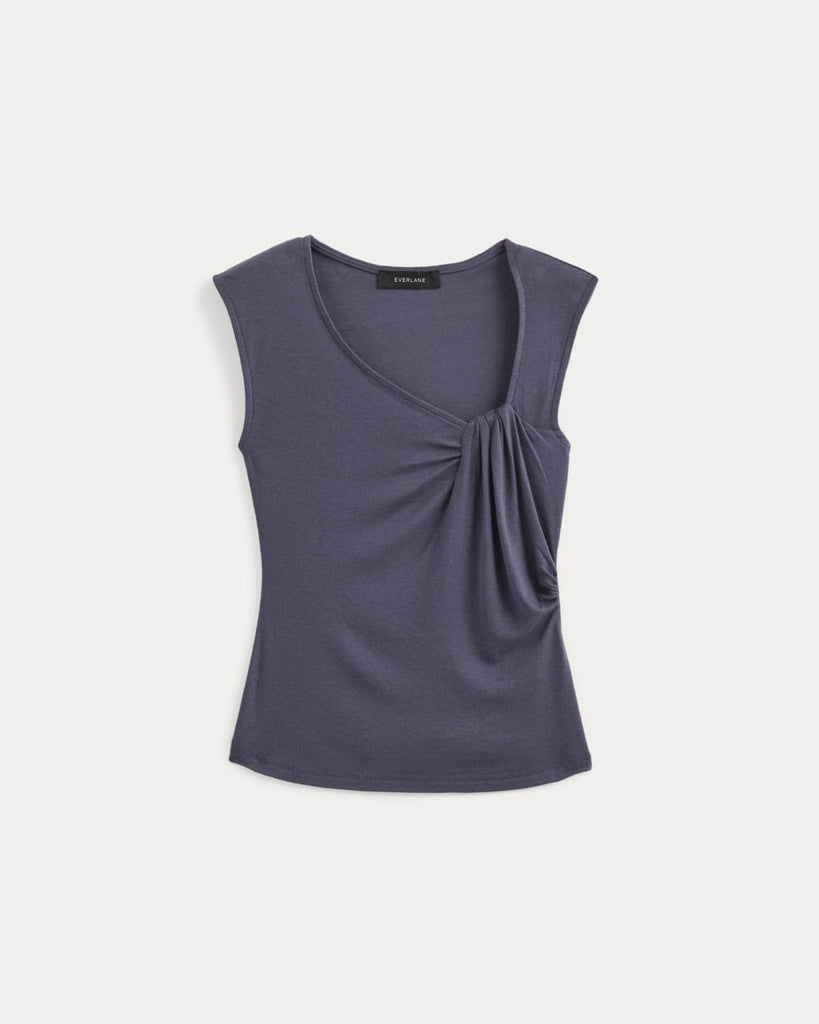 Asymmetrical Top in Butterluxe | Graystone