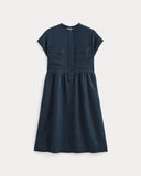 The Craft Dress in Linen | Navy