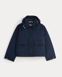 Re:Cycled Nylon Barrel Jacket | Deep Navy