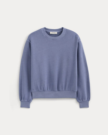 Lightweight Terry Blouson Crew | Velvet Morning