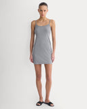Knit Cami Mini Dress | Mid Heather Grey