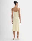 The Tank Midi Dress in Butterknit | Light Yellow