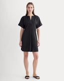 The Popover Dress in Linen | Black