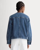 The Denim Barrel Jacket | Deep Atlantic