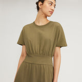 The Organic Cotton Waisted Dress | Kalamata