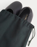 Made in Italy Flat | Black Leather