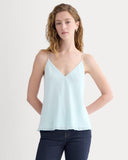 The Tie Back Cami in Washable Silk | Skywriting