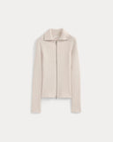 Full-Zip Ribbed Jacket in Everyday Cotton | Canvas