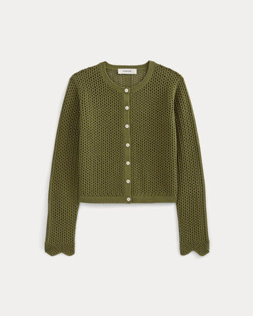 Lace-Knit Cardigan | Mayfly