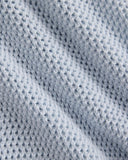 Open Knit Long-Sleeve Crew in Everyday Cotton | Skywriting