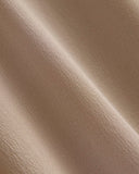 The Notch Shirt in Washable Silk | Burnt Sugar