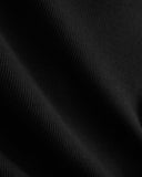 Luxe Rib Boatneck Top |  Black