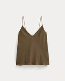 The Tie Back Cami in Washable Silk | Beech